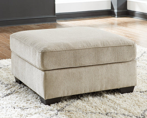 Decelle Oversized Accent Ottoman image